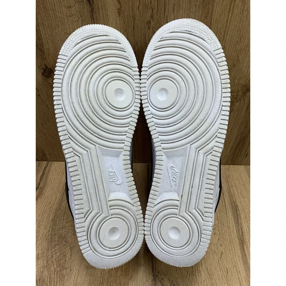 Nike Air Force 1 Low Supreme Sneaker Shoes CU9225-102 White Black Men Size 10.5